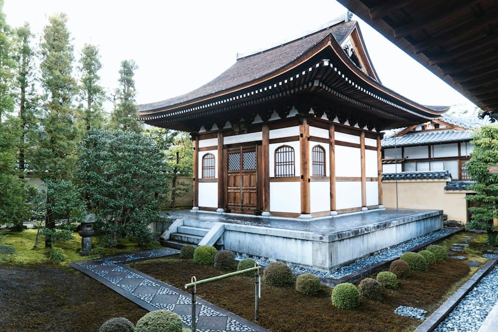 A temple in Kyoto